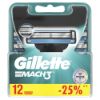 Изображение Сменные кассеты Gillette Mach3, 12 шт.