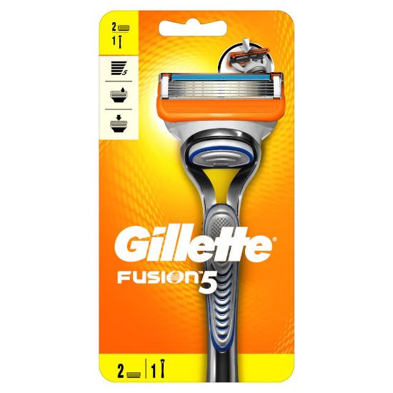 Изображение Бритва GIllette Fusion5 с 2 кассетами