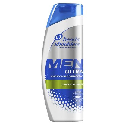 Изображение Шампунь Head & Shoulders Men Ultra Контроль над жирностью с экстрактом цитруса, 400 мл