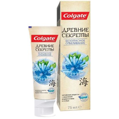 Изображение Зубная паста Colgate Древние секреты Безопасное отбеливание, 75 мл