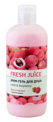 Изображение Крем-гель для душа Fresh Juice «Litchi & Raspberry», 500 мл