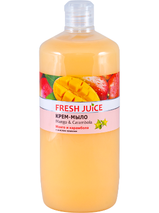 Изображение Крем-мыло Fresh Juice «Mango & Carambolа», 1000 мл