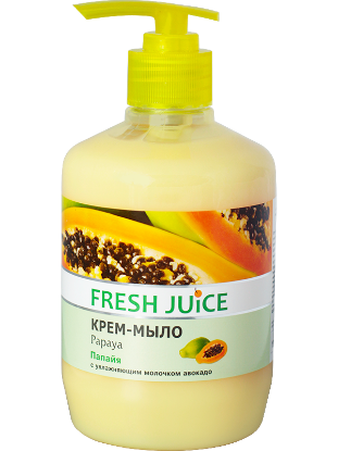 Изображение Крем-мыло Fresh Juice «Papaya», 460 мл