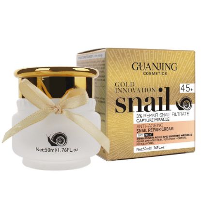 Изображение Антивозрастной восстанавливающий крем с муцином улитки Guanjing Snail Repair Anti-aging Cream, 50 мл