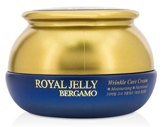 Изображение Антивозрастной крем с маточным молочком Bergamo Royal Jelly Wrinkle Care Cream, 50 г