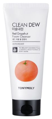 Изображение Пенка для умывания с экстрактом красного грепфрута Tonymoly Clean Dew Red Grapefruit Foam Cleanser, 180 мл