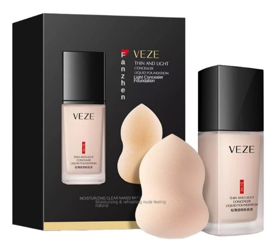 Изображение Тональный крем Veze Thin And Light Concealer Liquid Foundation, 30 мл 