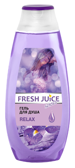 Изображение Крем-гель для душа Fresh Juice Relax, 400 мл