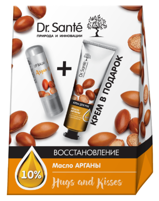 Изображение Косметический набор Dr. Sante «Hugs and Kisses. Масло Арганы»