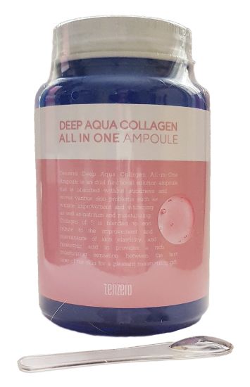 Изображение Ампульная сыворотка для лица с коллагеном Tenzero Deep Aqua Collagen All in One Ampoule, 250 мл