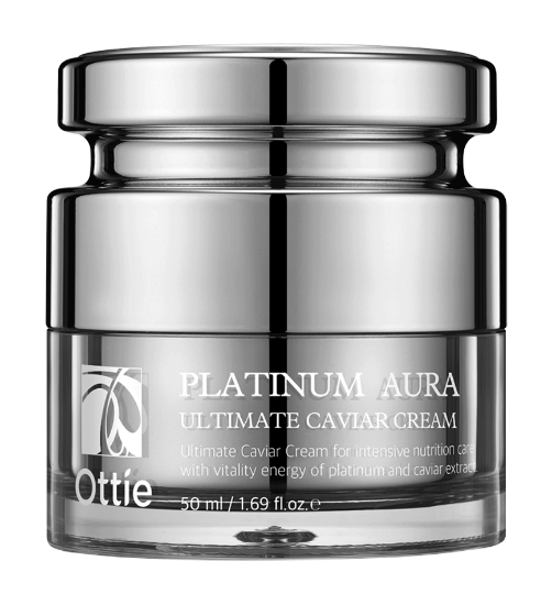 Изображение Капсульный премиум-крем с икрой и платиной Ottie Platinum Aura Ultimate Capsule Cream, 50 мл