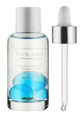 Изображение Двухфазная сыворотка Medi-Peel Blue Aqua Calming Ball Ampoule, 50 мл