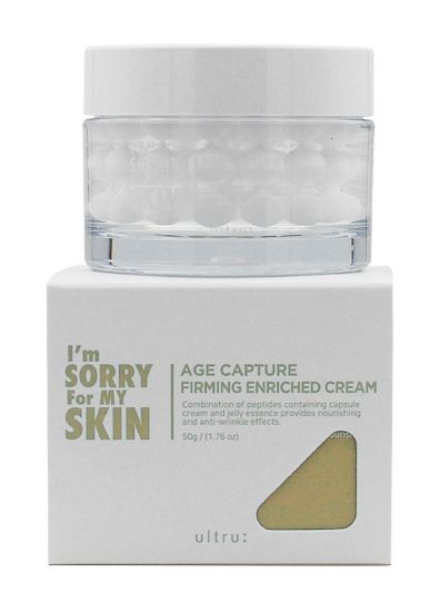 Изображение Питательный капсульный лифтинг-крем для лица ultru: I'm Sorry For My Skin Age Capture Firming Enriched Cream, 50 г