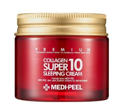 Изображение Омолаживающий ночной крем с коллагеном Medi-peel Collagen Super 10 Sleeping Cream, 70 мл