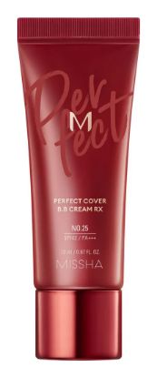 Изображение Тональный солнцезащитный BB-крем для лица Missha M Perfect Cover BB Cream RX SPF42/PA+++, #25,  20 мл