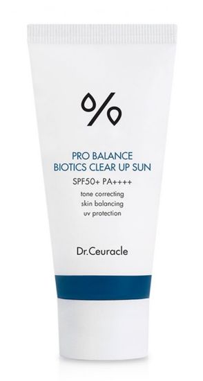 Изображение Солнцезащитный крем с пробиотиками Dr.Ceuracle Pro Biotics Clear Up Sun SPF 50+ PA++++, 50 мл