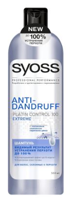 Изображение Шампунь Syoss Anti-Dandruff для волос, склонных к перхоти, 500 мл