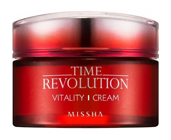 Изображение Интенсивный антивозрастной крем для лица Missha Time Revolution Vitality Cream, 50 мл