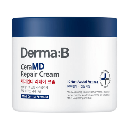 Изображение Восстанавливающий липосомный крем для тела с церамидами Derma:B CeraMD Repair Cream, 430 мл