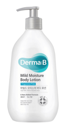 Изображение Ламеллярный лосьон для тела для чувствительной кожи Derma:B Mild Moisture Body Lotion, 400 мл