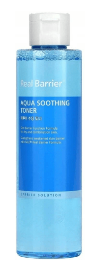 Изображение Успокаивающий тонер для увлажнения кожи Real Barrier Aqua Soothing Toner, 200 мл