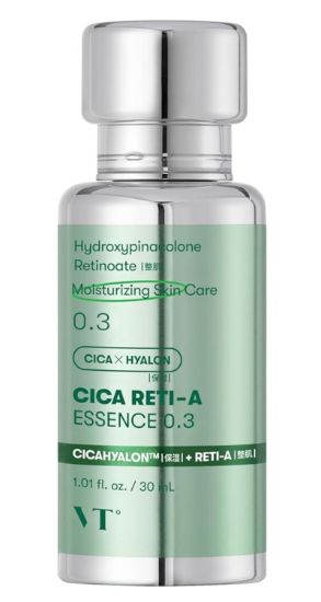 Изображение Бустер-эссенция с ретинолом и центеллой VT Cosmetics Cica Reti-A Essence 0.3, 30 мл