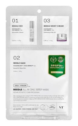 Изображение Трёхступенчатый лифтинг-набор с микроиглами VT Cosmetics Reedle Shot All In One 3step Mask