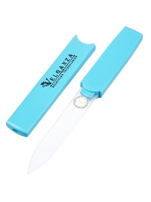 Изображение Пилка стеклянная полирующая Velganza CZ0390 с эффектом ламинирования ногтей, в чехле, 12,8 см