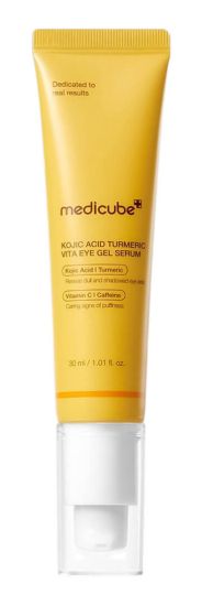 Изображение Тонизирующий гель для век с койевой кислотой Medicube Kojic Acid Turmeric Vita Eye Gel Serum, 30 мл